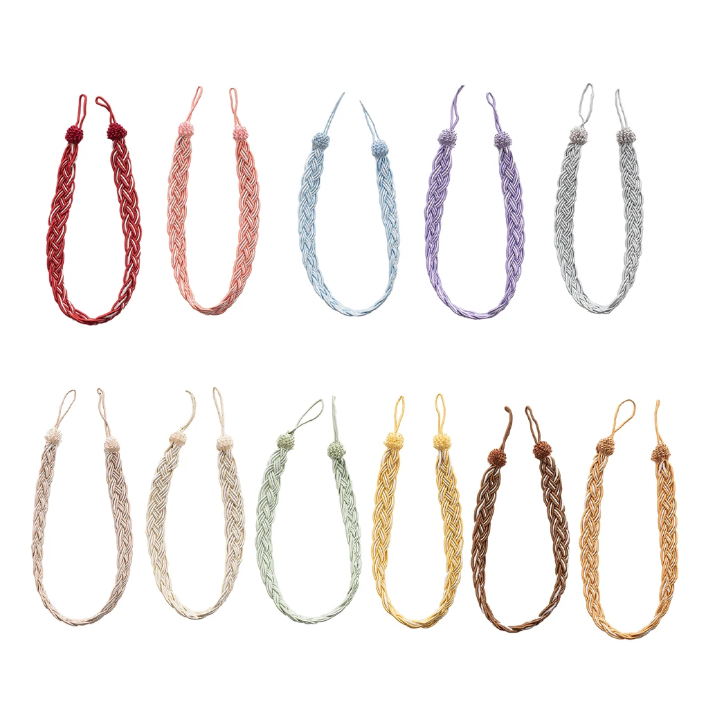 2X завязка на занавес повязка подвесной декор аксессуары для дома