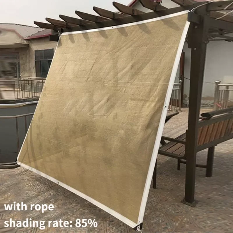 

2023NEW Sunshade Net Square Shade Sail Windproof Sail Awning Camping Anti-UV Rectangle Sunshade Garden Patio Pool Shade Sail