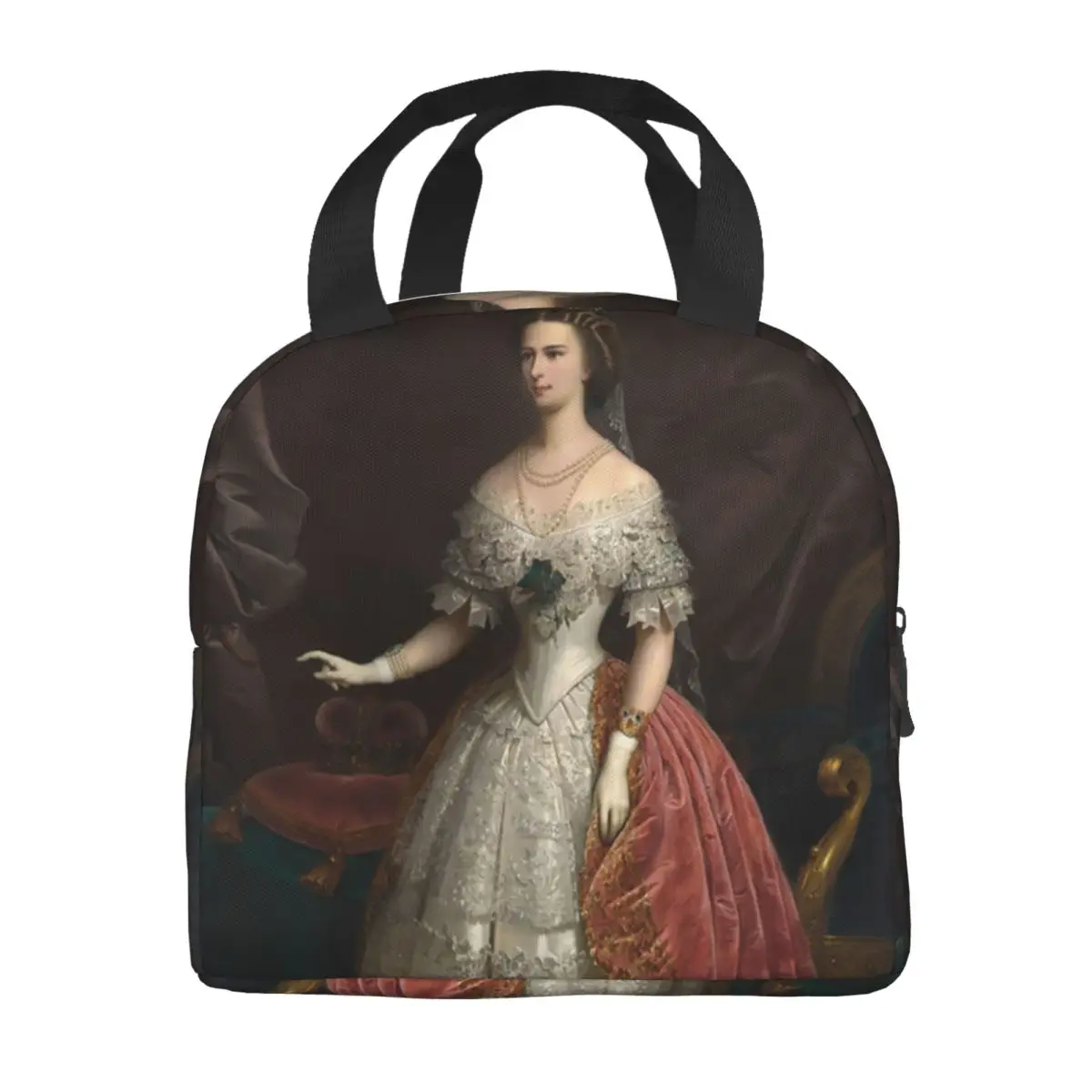 Изолированная сумка для обеда Empress Sisi Elisabeth of Austria женщин многоразовая термосумка