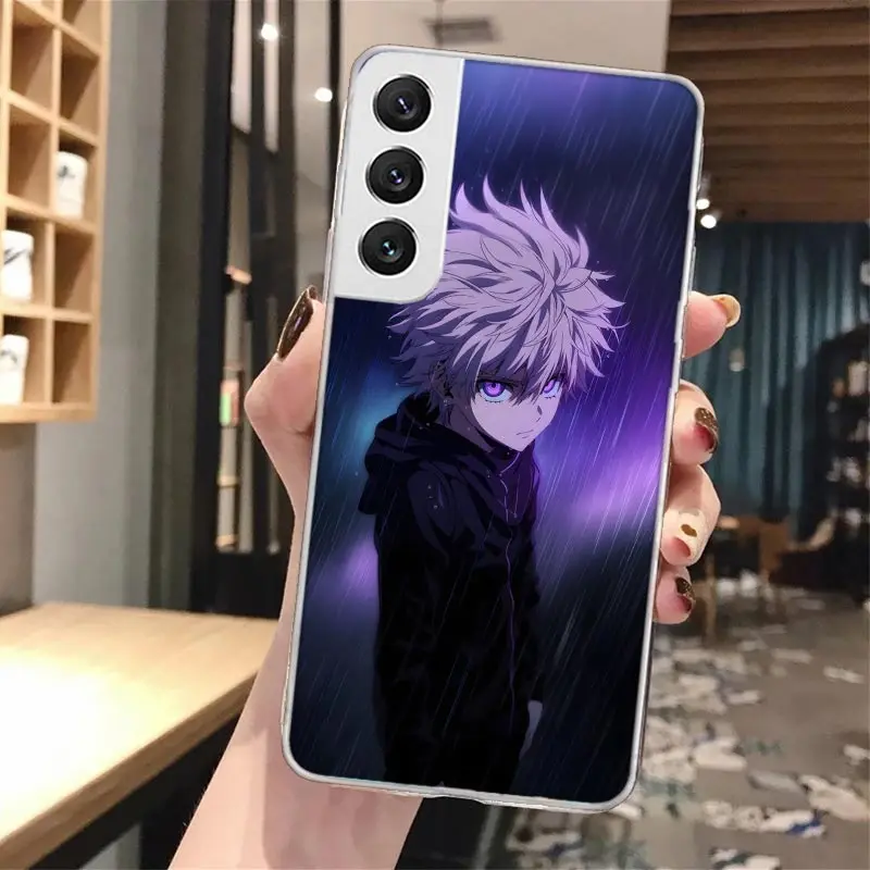 Huner X-Hunters Killua Мягкий чехол для телефона Samsung Galaxy S24 S25 S23 S22 Ultra S21 Plus S20 FE S10 + S10E S25Ultra