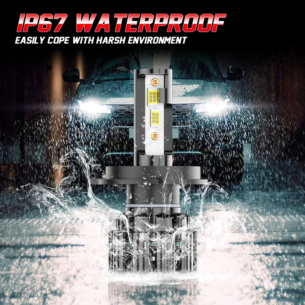 Лампы головного света CHUSYYRAY 4x Combo H4 9003 9006 9145 комплект противотуманных ламп