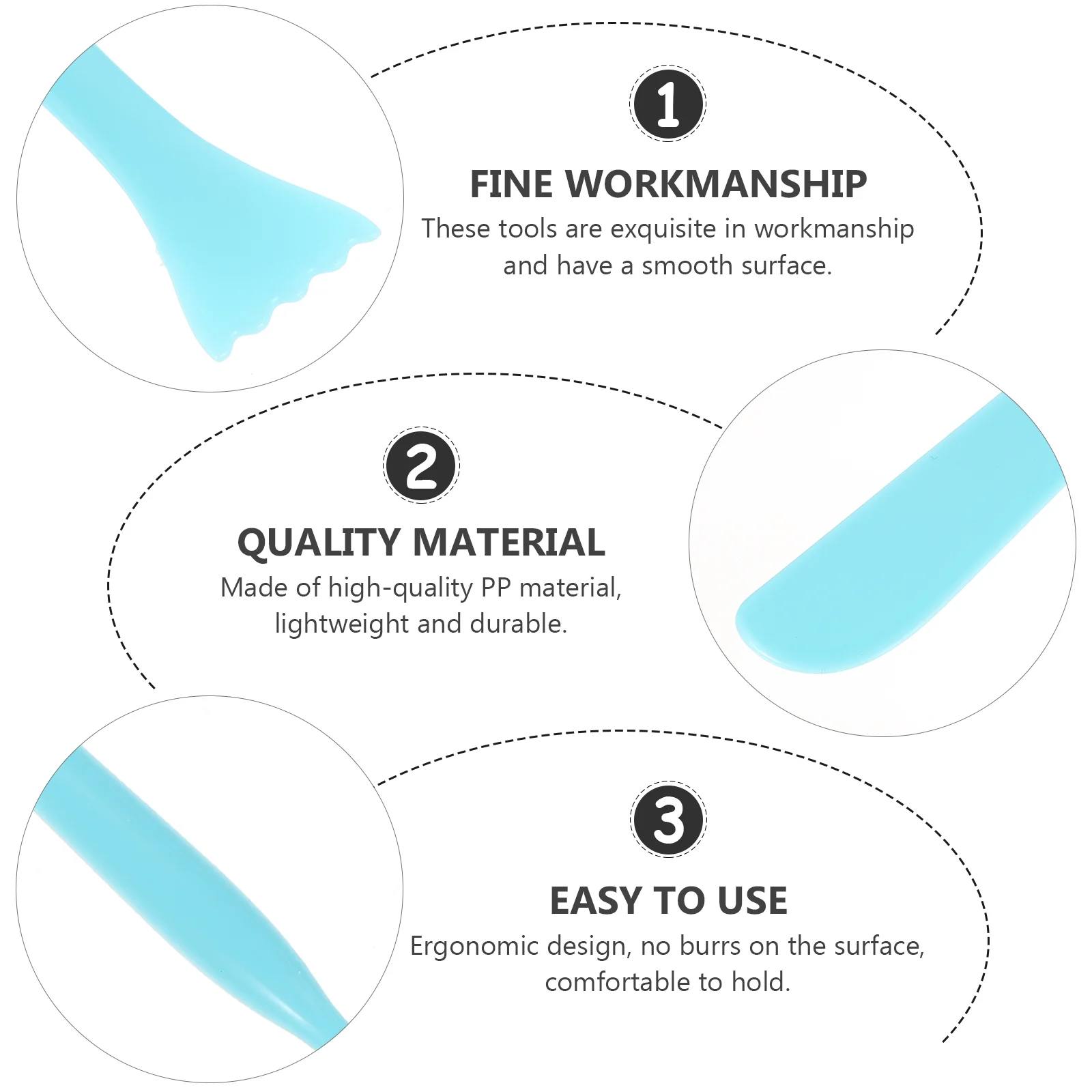 30 шт. набор пустых ножей глина пластиковые керамические инструменты сделай сам