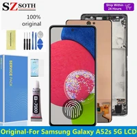 original for samsung galaxy a52s 5g lcd a528b a528bds lcd display touch screen digitizer assembly for samsung a528 lcd