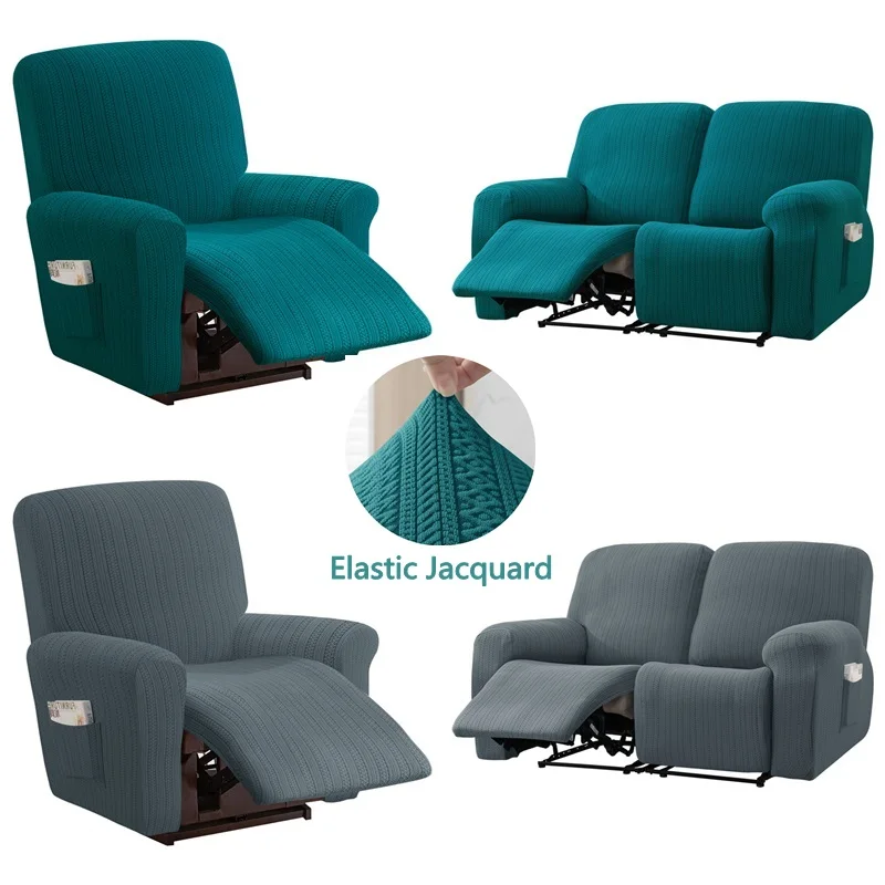 

1 2-х местный эластичный чехол для кресла с откидывающейся спинкой, жаккардовый чехол для кресла с откидывающейся спинкой, чехлы для кресла л...