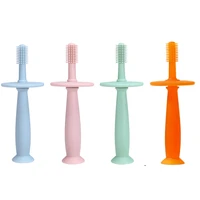 soft baby toothbrush bpa free silicone infant training tooth teeth clean brush food grade kids bebes oral health care tools