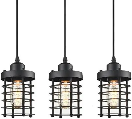 

Подвесной мини-светильник в стиле рустикальной металлической клетки (бронза, 3 шт.) светильник подвесной Nord
