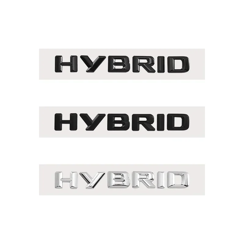 Автомобильный 3D Гибридный брызговик багажник буквы логотип значок эмблема