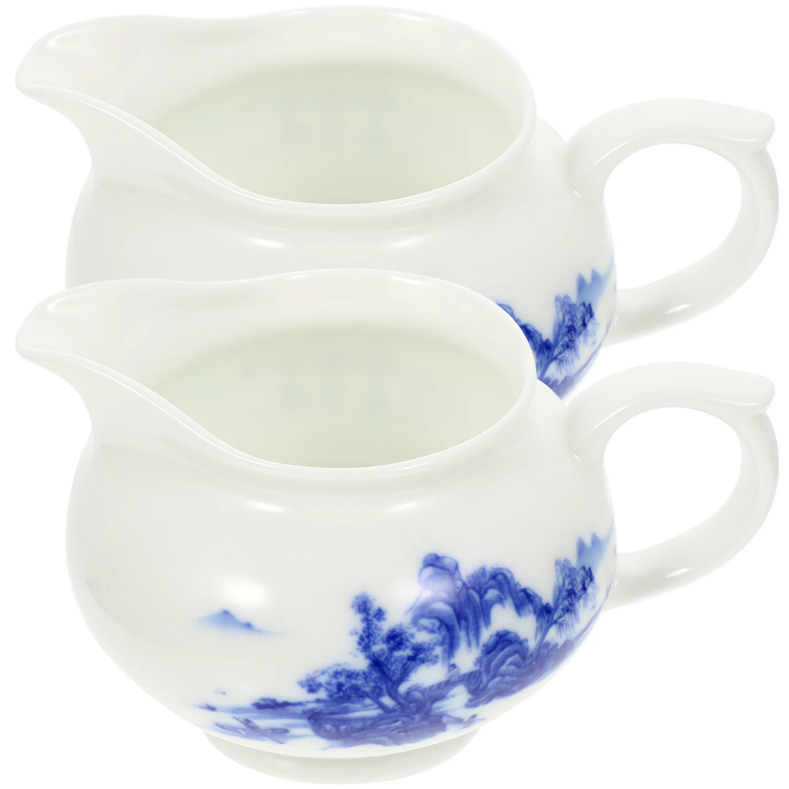 

2 Pcs Cream Jugs Condiment Dispenser Pour Gravy Sauce Bowl Condiment Containers Ceramic Sauce Pot Variety Saucier Boats