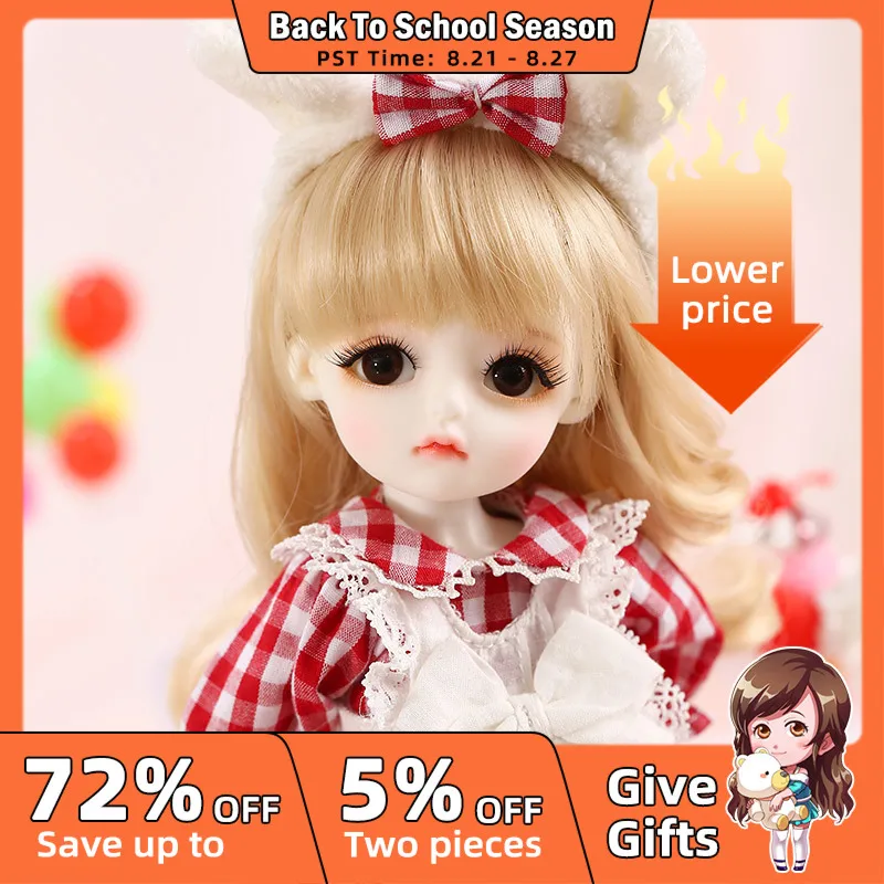 Lcc Angelic Melissa 1/6 Body Resin Figures Luts Ai Yosd Kit Toys Baby Fairyland Gift