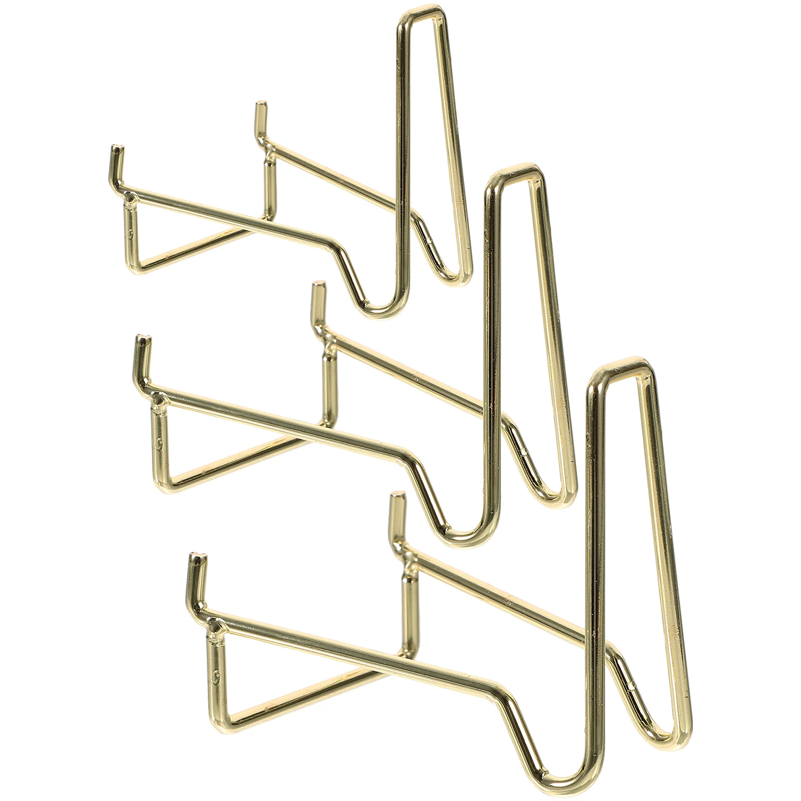 

3 Pcs Easel Metal Card Holder Sports Stand Display Stands for Collectibles Art Crystal