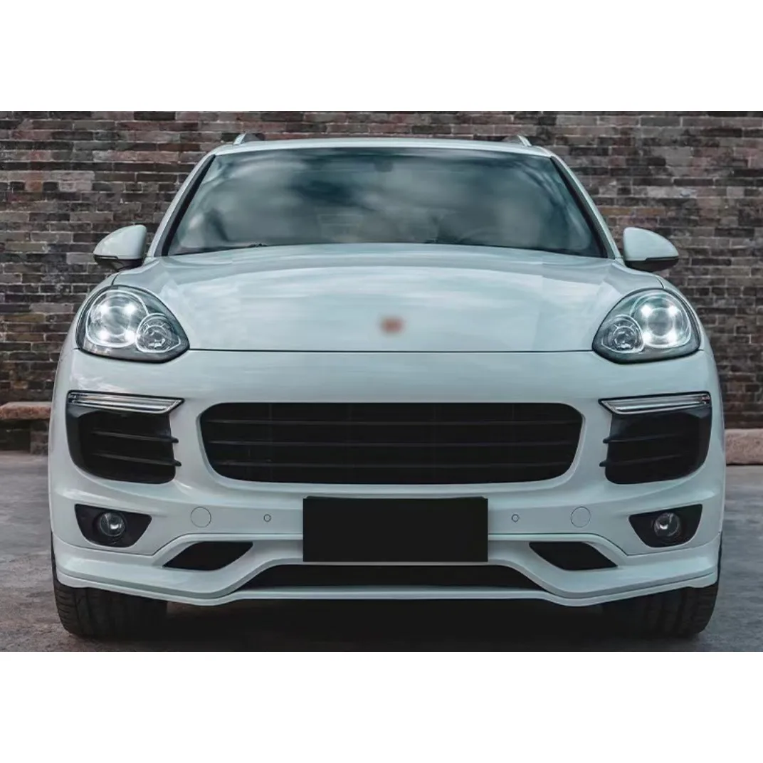 Передняя губа и задний диффузор для Porsche Cayenne 958 2-9Y0 TKT 2010-2013