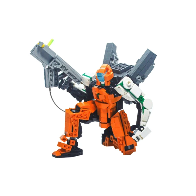 Механическая модель MOC Orange Sentinel строительные блоки высокотехнологичный боевой