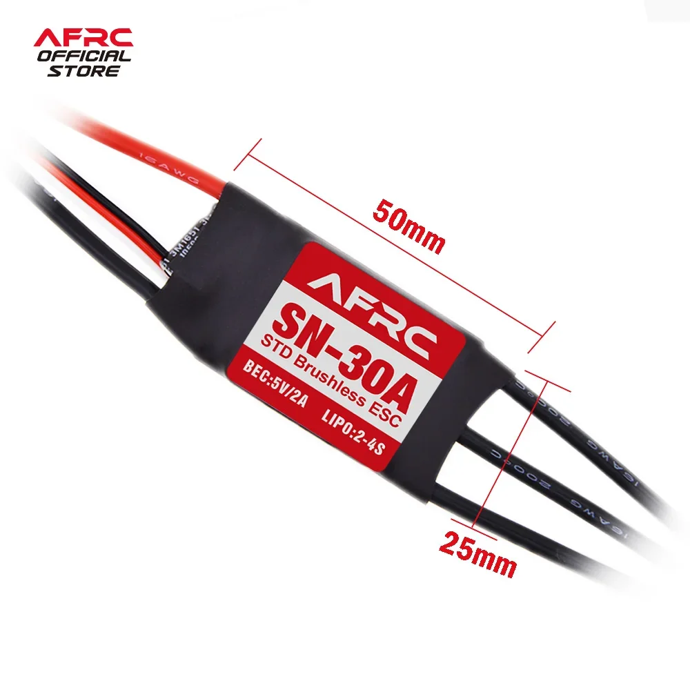 AFRC-SN-30A STD электронный контроль скорости Elec бесщеточный ESC для радиоуправляемого