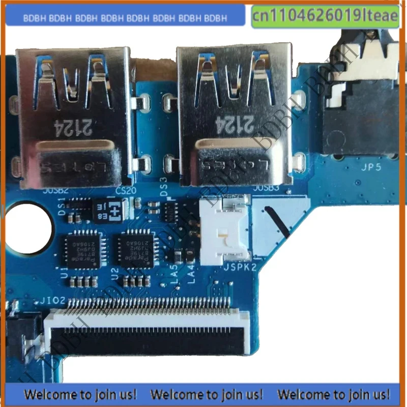 Плата USB-порта BDBH для Acer Nitro 5 AN515-55 AN515-45, плата питания USB, аудиоплата (art.: 3920d98677202) - 3920d98677202