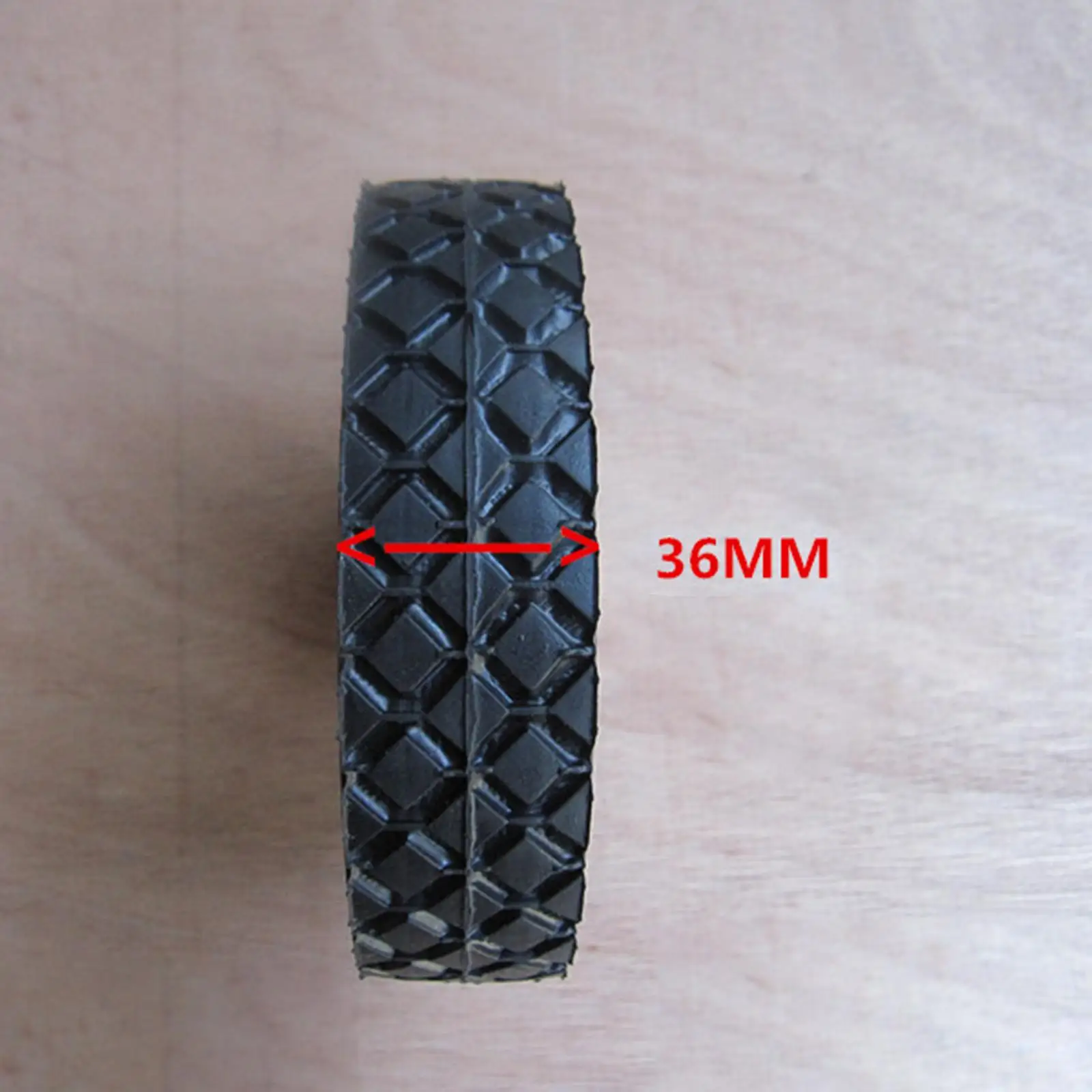 

Сменное колесо для пикапа, складное гусеничное колесо 6 дюймов, большая грузоподъемность, твердая резина, для использования на открытом воздухе, сада, пешего туризма, генераторы, ручная тележка