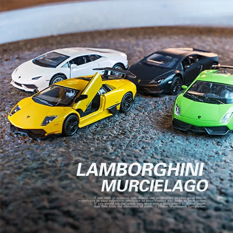 Lambor LP670 Maserati модель супер автомобиля из сплава литой игрушки RMZ City Simualtion 1/36
