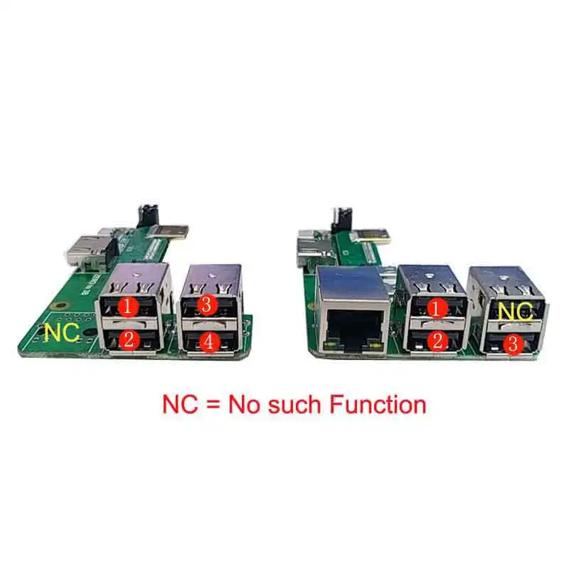 Переходник интерфейса Raspberry Pi Zero 2 Вт к 3B плата расширения Pi3 зеркальная головка Pi0