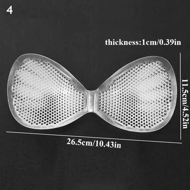 1 пара силиконовые накладки для груди в виде сот |