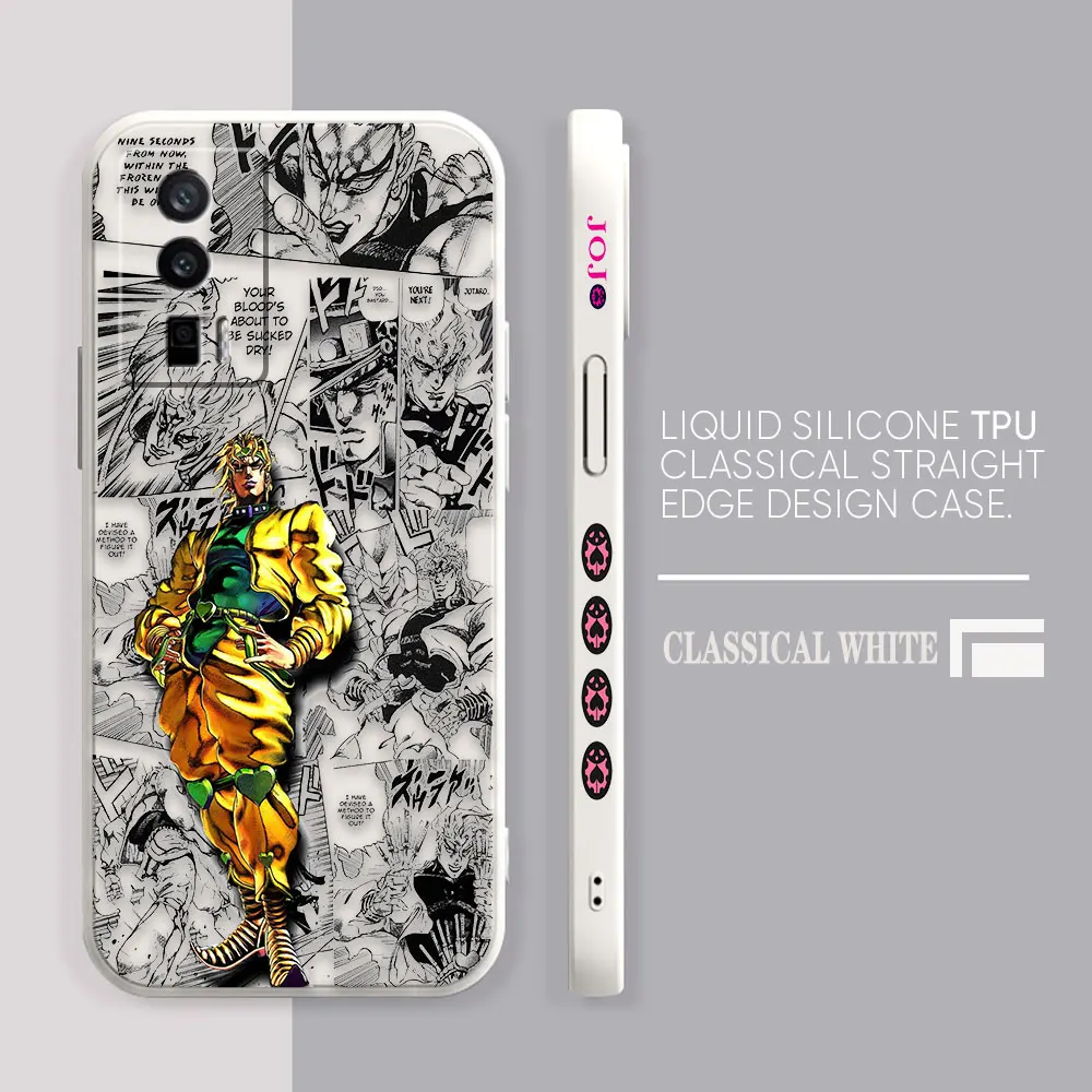 Case For Redmi K60E K60 K50 K40S K40 K30 K20 12C 10C 9A 9 8 10X 10A 10 Pro 4G 5G Gaming Case Fundas Shell Jojo Bizzare Adventure