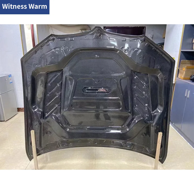Кованый сухой капот двигателя из углеродного волокна для BMW F97 X3M F98 X4M комплект