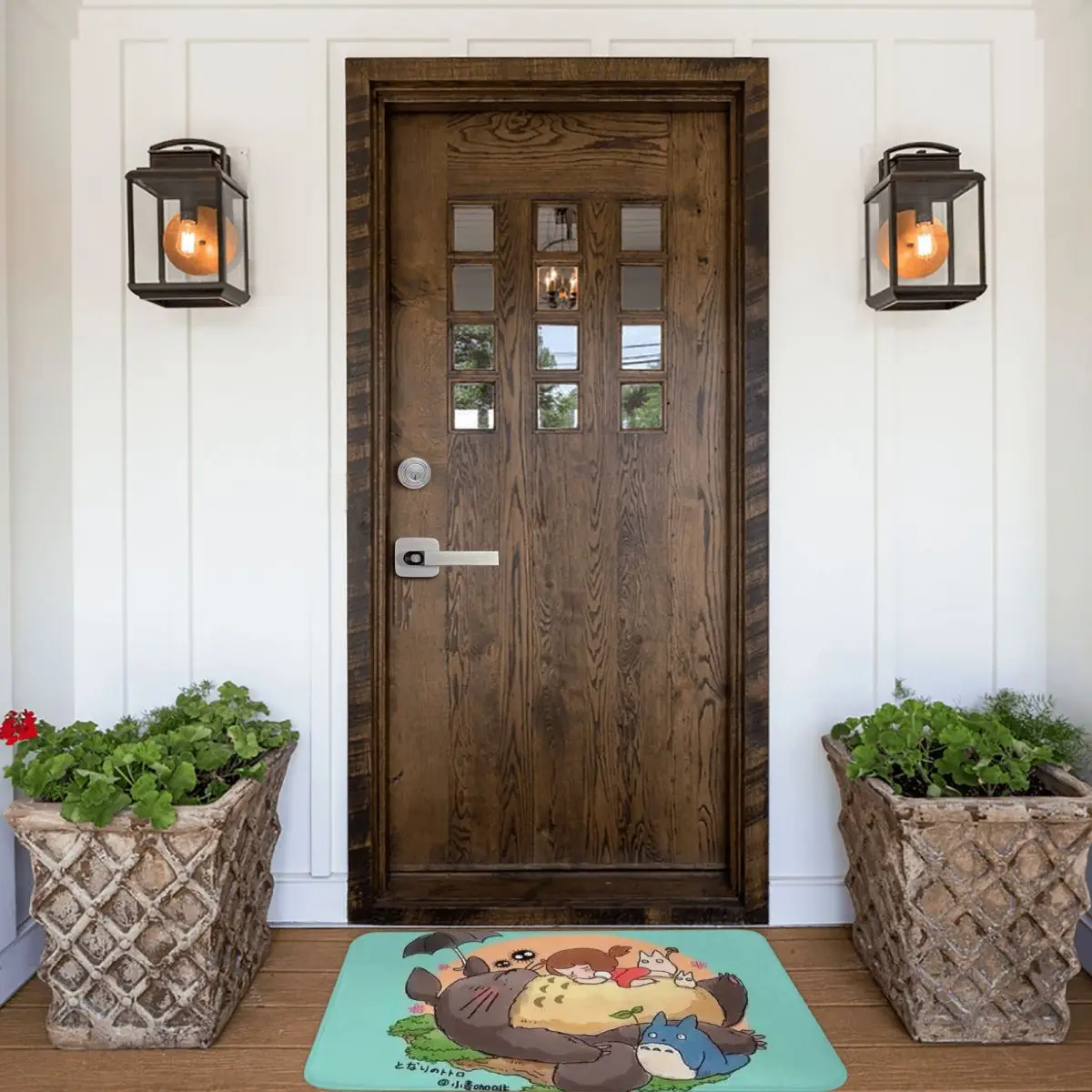 My Neighbor Totoro Anime Non-slip Doormat Sleep Bath Kitchen Mat Welcome Carpet Home Modern Decor images - 6