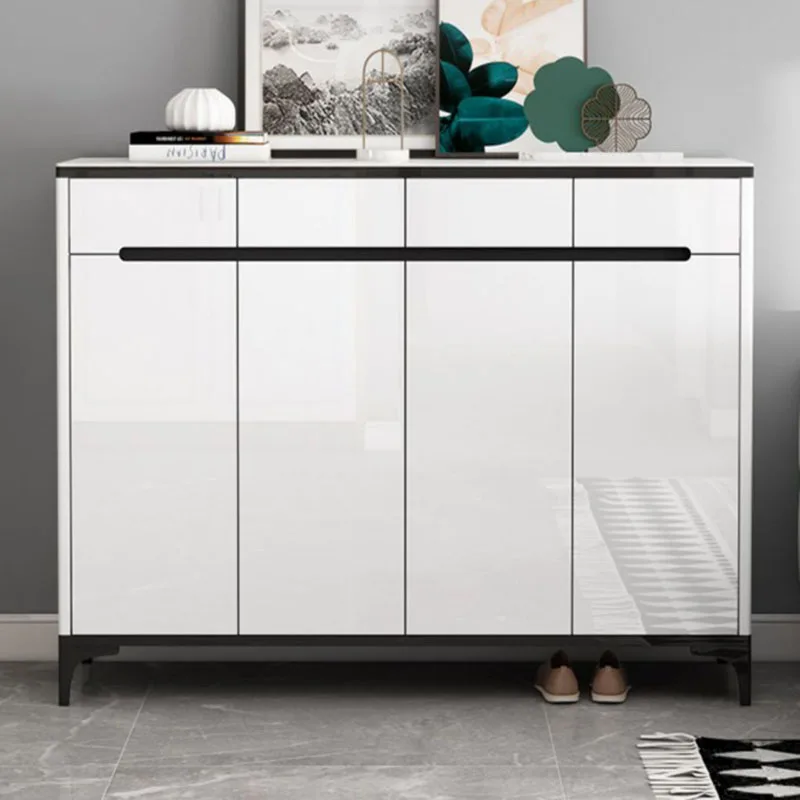 

Space Saving Designs Shoe Rack White Black Organizer Shelf Shoe Rack Cabinet Wood Muebles Para El Hogar Entrance Furniture