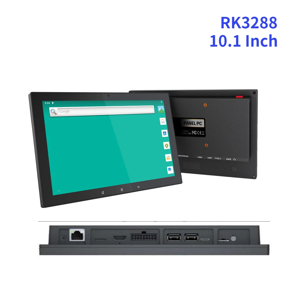 Industrial Android10.0 Tablet Wall Mount Panel PC K10R  All In One Slim 1000nits Touch Screen 10.1