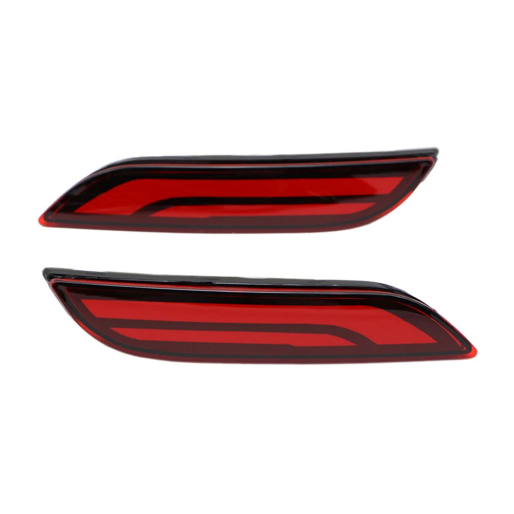 Фонарь заднего бампера для Toyota Camry XV70 2018 2019 2020 2021 2022 + задний фонарь с динамическим поворотником и красными линзами