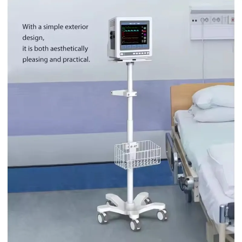 Фото Медицинская мобильная рабочая станция Likaymo H1-M2 для тележки с монитором и аппаратом ИВЛ для больниц. №1