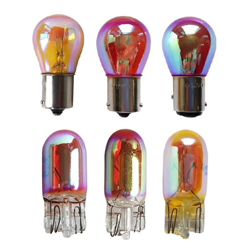 1 шт. 1156 P21/5W BAY15D PY21W BA15S P21W T10 желтая противотуманная фара указатель поворота 1157 стоп-лампа 12 В