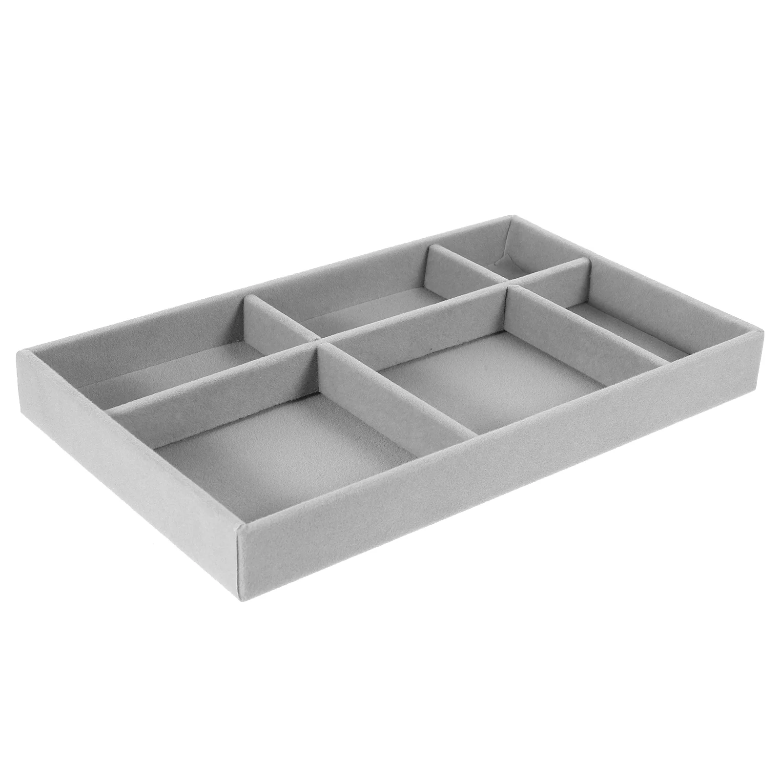 

Jewelry Dish Tray Storage Drawers Dressing Table Ring Holder Velvet Organizer Vanity Desk