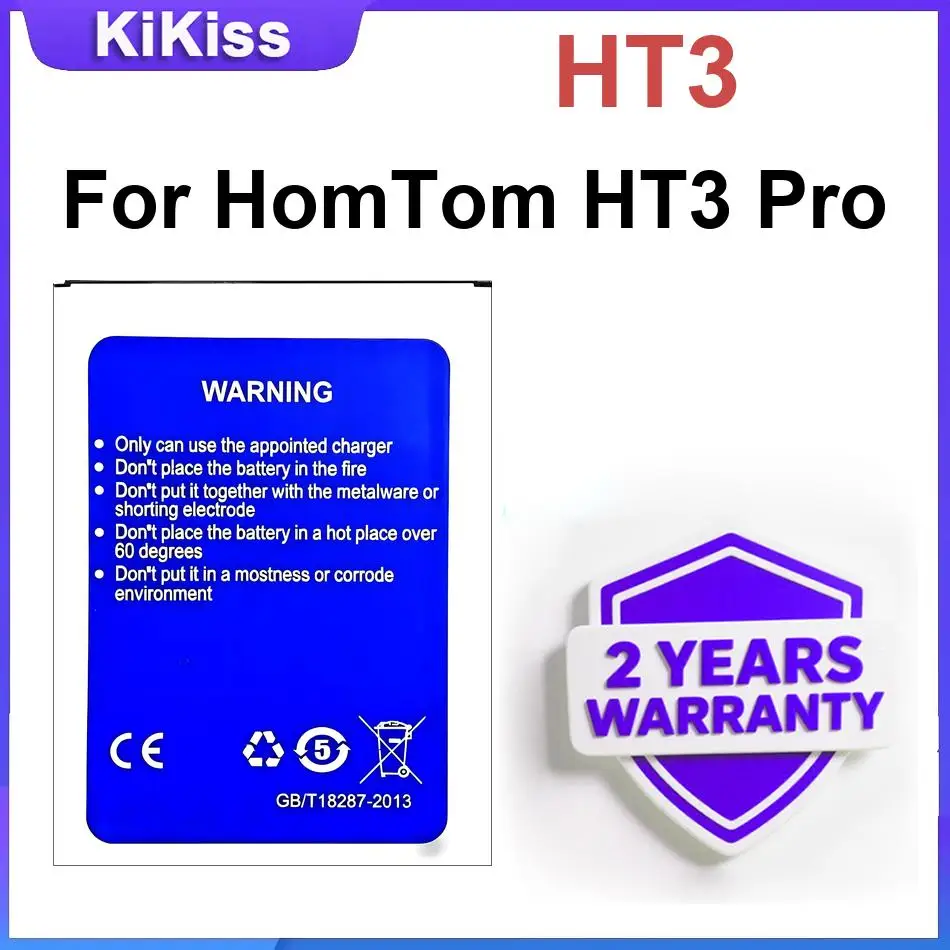 Фото Аккумулятор для HomTom HT7/HT3/HT17/HT37 Pro HT6 HT20 HT16 HT80 HT70 HT50 — лучшая замена №4