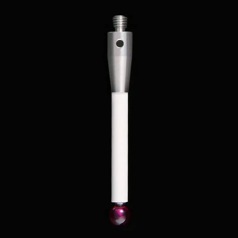

CMM Probe Tip Rubine Ball Ceramic Shaft Thread Shank M4 CMM Touch Probe Stylus Accessories 50mm Length