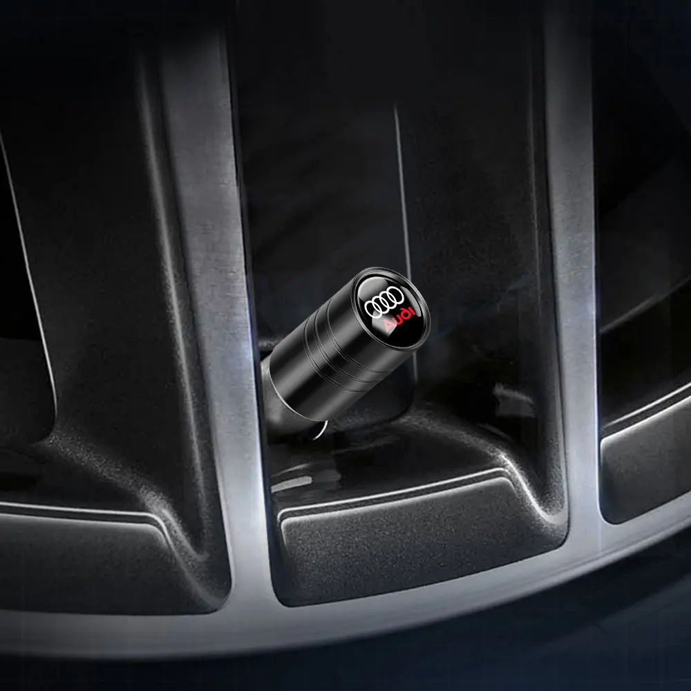 4 шт. металлическая крышка воздушного штока клапана автомобильного колеса для Audi