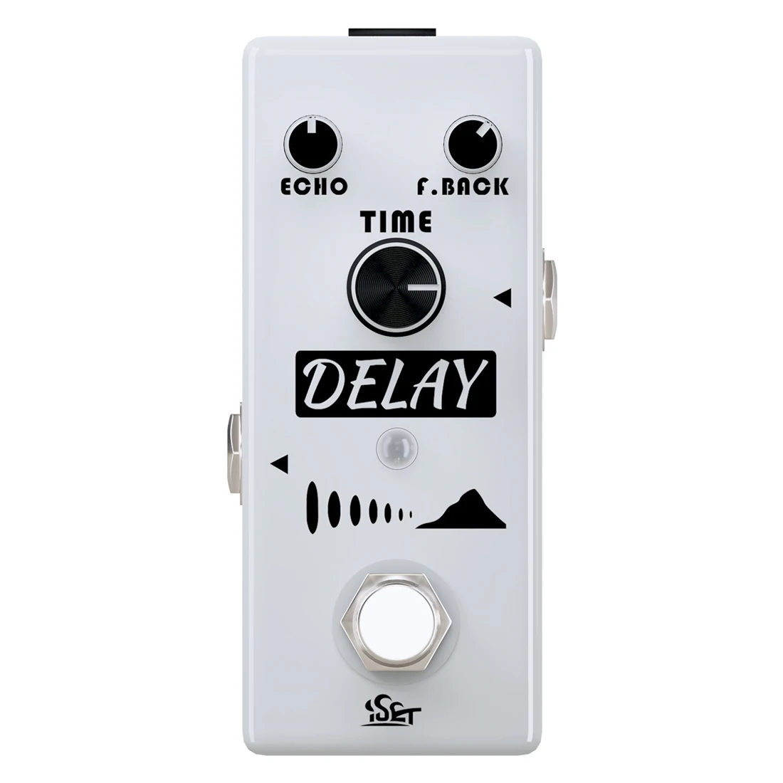 ISET Аналоговая Педаль Эффектов Задержки Для Электрогитары True Bypass Аксессуары