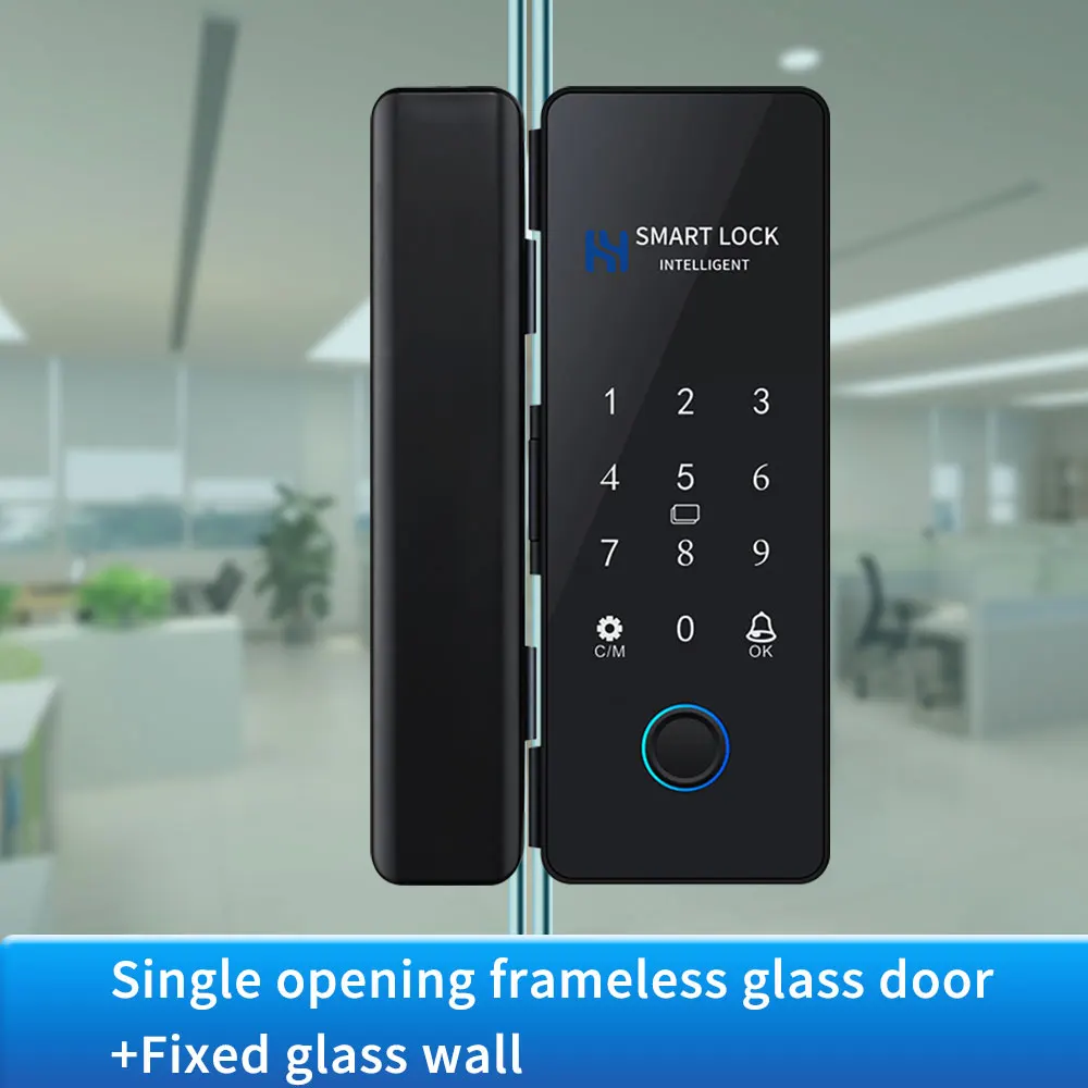 

Умный Bluetooth-замок Asia-Teco для стеклянных дверей