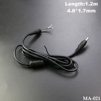 1pc for acer laptop adapter 4 8mmx1 7mm dc plug power cable dc 4 8x1 7mm4 81 7mm power supply plug connector with cord cable