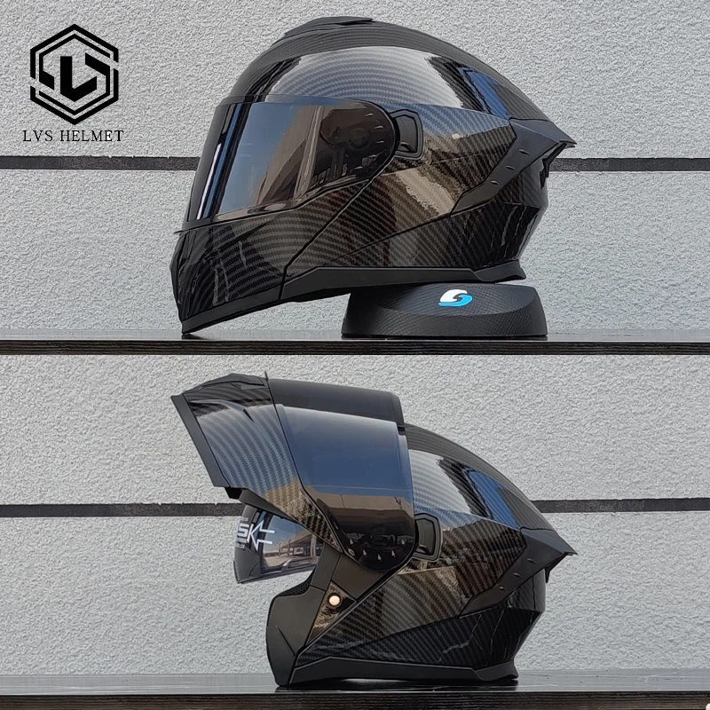 Фото Модульный откидной мотоциклетный шлем kask на все лицо kask №2