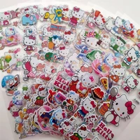 hello kitty stickers childrens cartoon stickers 3d bubble paste kindergarten reward stickers cute cartoon 12 pieces
