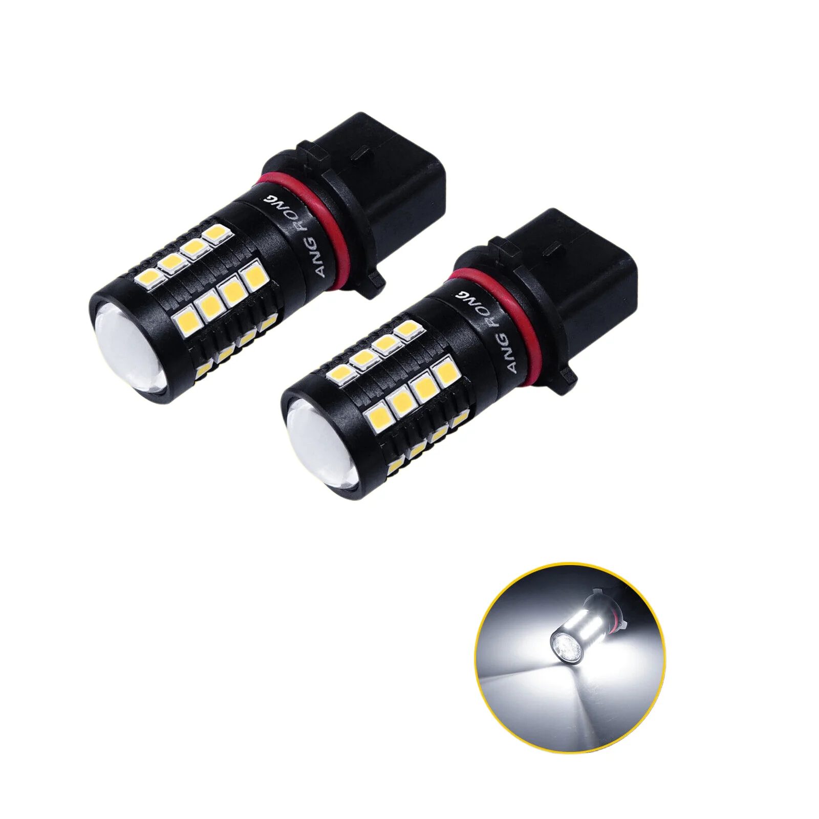 

2x PSX26W P13W 15W 3030 Светодиодные лампы Боковые противотуманные фары ДХО Canbus