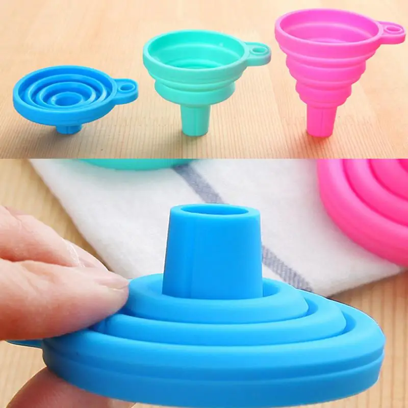 

Plastic Long-handle Large-diameter Funnel Household Kitchen Wine Pot Small Funnel Oil Pot Liquid Subpackage Tool Oil Leak Small