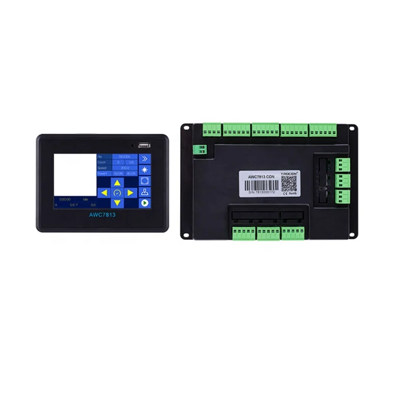 

Trocen Co2 Laser Control System AWC7813 Replace AWC708S Lite Leetro Controller for CO2 Laser Engraving and Cutting Machine
