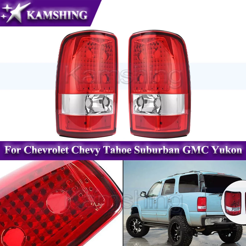 

Задний фонарь заднего бампера Kamshing для Chevrolet Chevy Tahoe Suburban GMC Yukon 2000-2006, задний стоп-сигнал, задний фонарь, задний фонарь