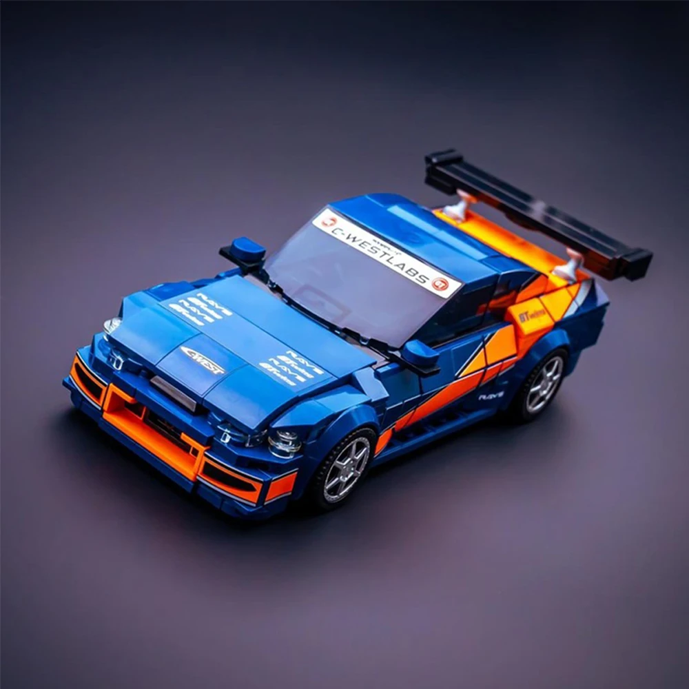 Новая модель MOC Speed ​ ​ Серия «Знаменитые фильмы»: Конструктор S15 «Гоночный автомобиль» — Модульный набор для сборки спортивного автомобиля, подарок для мальчика (art.: 3920d8d75e8a5) - 3920d8d75e8a5