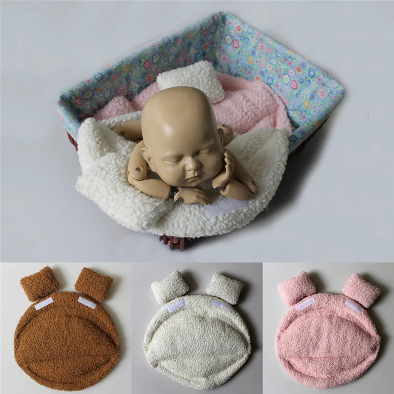 

Newborn Photography Props Put Pillow Basket Filler Photo Cushion Blanket Background Photo Studio Shooting Auxiliary Modeling