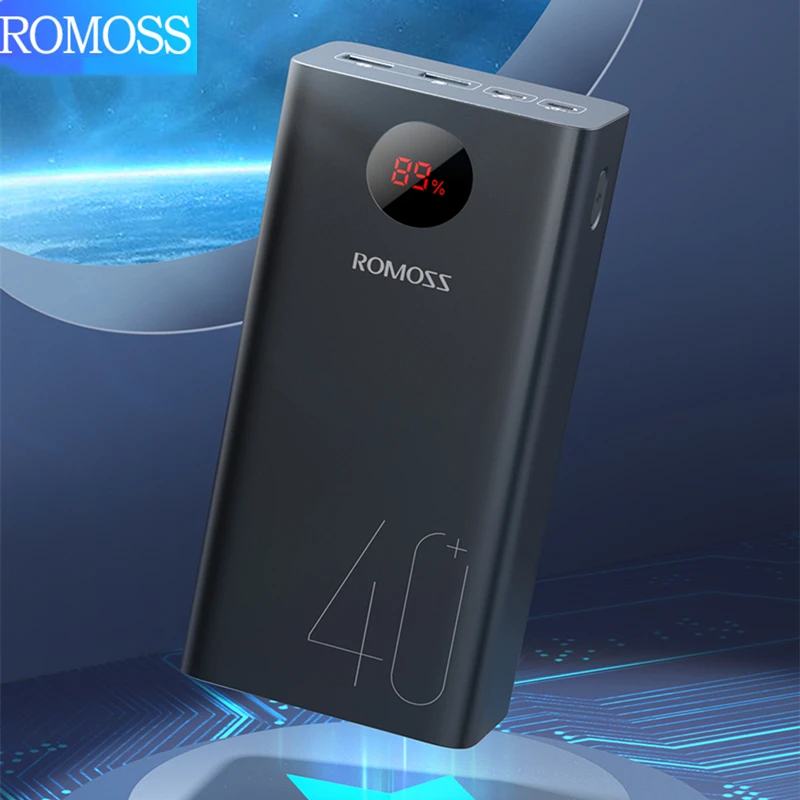 Внешний аккумулятор ROMOSS PEA 40 с USB-портом, 40000 мАч