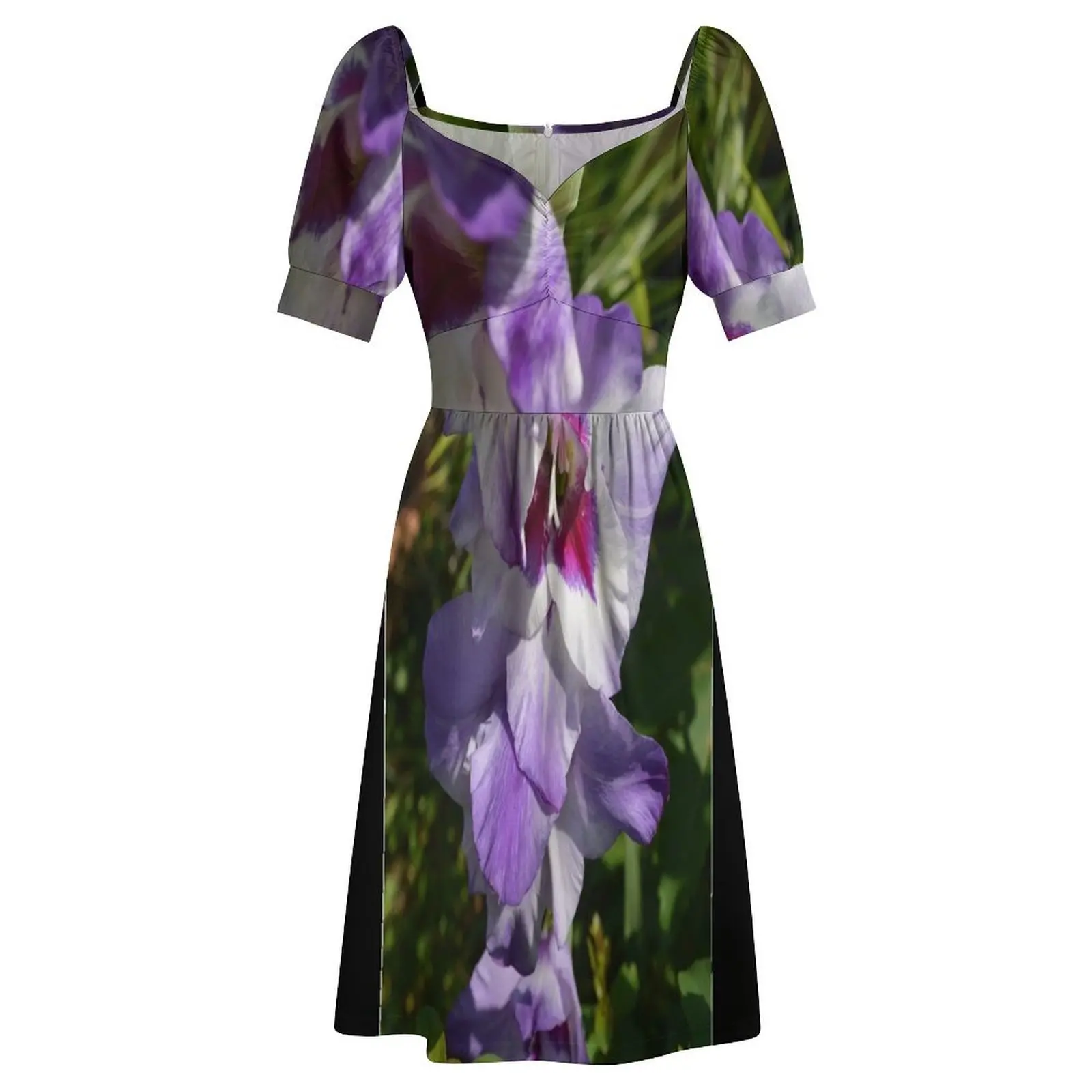 Женское платье Gladiolus фиолетового цвета из полиэстера