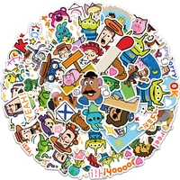103050pcs disney cartoon toy story stickers for kids decals toy diy laptop phone skateboard luggage waterproof cute sticker