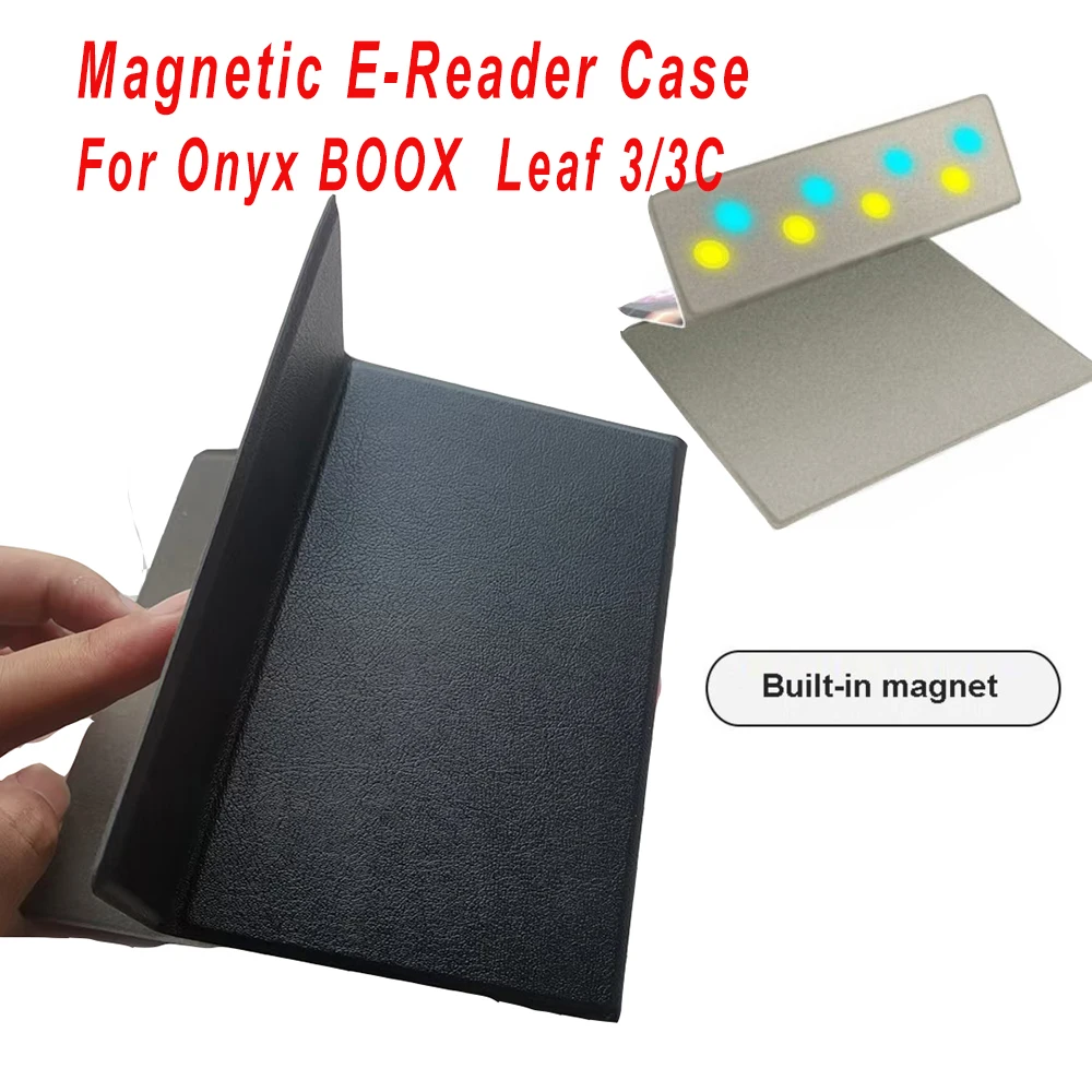Для Onyx BOOX Leaf 3 3C 7-дюймовый магнитный чехол для электронного чтения складной Folio Funda