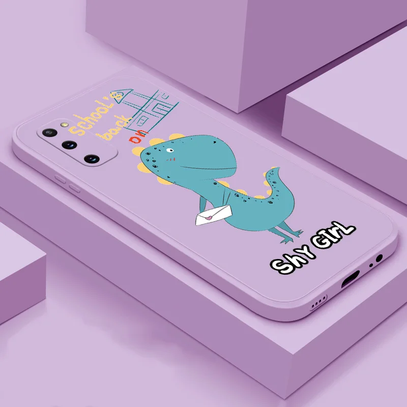 

For Samsung Galaxy S20 FE Plus 5G S21 Ultra 5G Case TPU Silicone Phone Shell Cute Cartoon Back Cover Case Dinosaur Phone Case